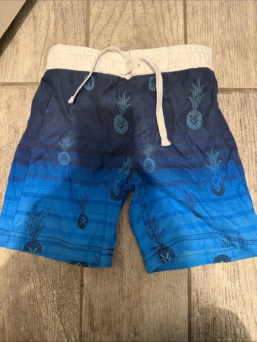 Tommy Bahama Gradient Blue Pineapple Swim Trunks